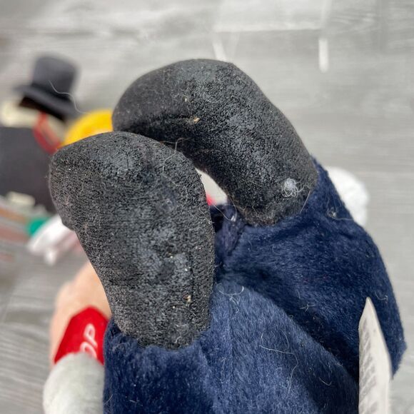 1999 Stuffins Frosty the Snowman Beanies Karen Proffessor Hinkle Traffic Cop CVS - Picture 9 of 12